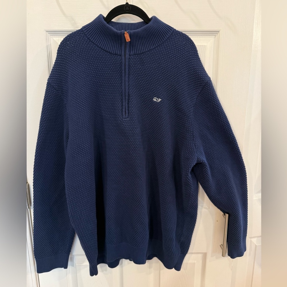 Vineyard Vines 3/4 Zip Sweater - Picture 2 of 6
